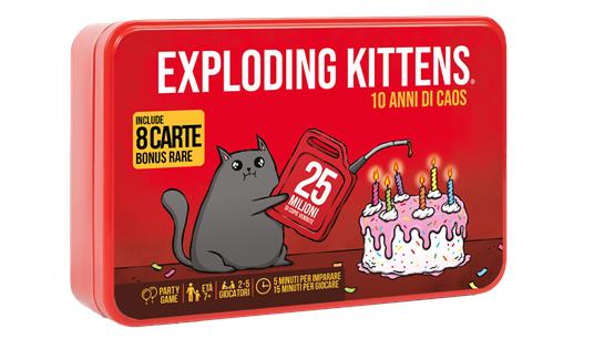 Exploding Kittens 10 Anni Di Caos