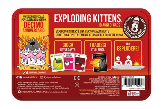 Exploding Kittens 10 Anni Di Caos - 2