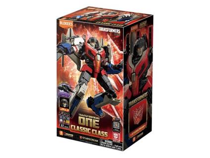 Transformers Blokees Plastica Model Kit Classic Class 16 Starsream Blokees