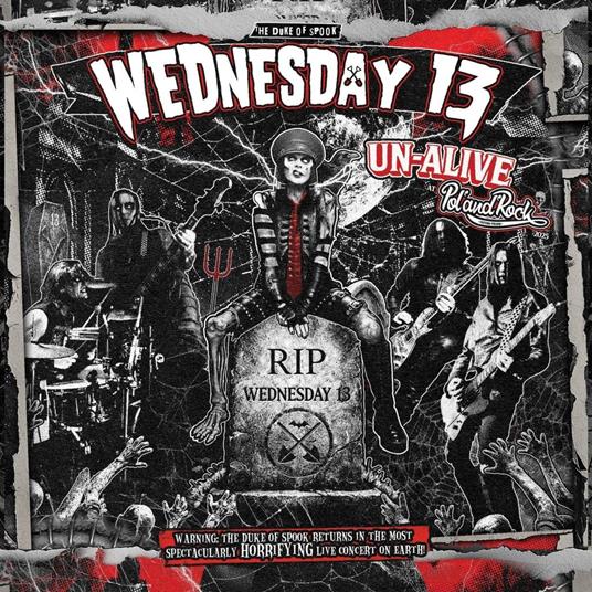 Un-Alive From Pol'And'Rock 2025 - Vinile LP di Wednesday 13