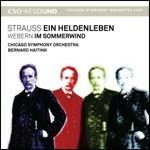 Vita d'eroe (Ein Heldenleben) / Im Sommerwind - CD Audio di Richard Strauss,Anton Webern,Bernard Haitink,Chicago Symphony Orchestra