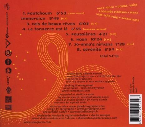 Empreintes - CD Audio di Anne Paceo - 2