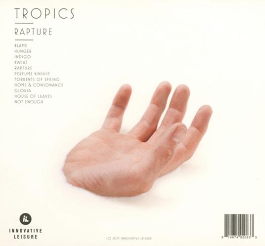Rapture - CD Audio di Tropics - 2