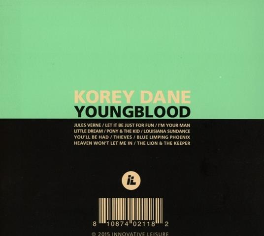 Youngblood - CD Audio di Korey Dane - 2