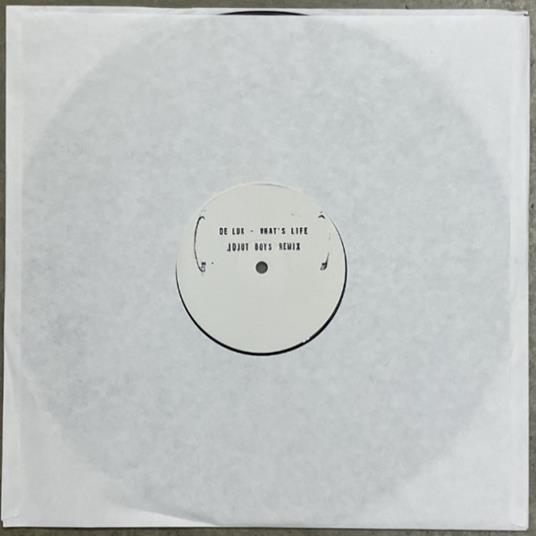 What'S Life (Idjut Boys Remix) - Vinile LP di De Lux