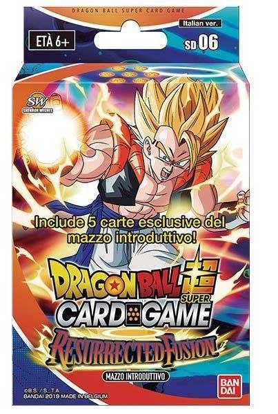 Dragon Ball Super. Card Game Starter 06 Deck 51 Carte Assortimento