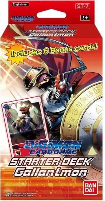 Digimon Card Game Jcc Starter Deck 7 Gallantmon En 09/2021