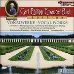 Opere vocali - CD Audio di Carl Philipp Emanuel Bach