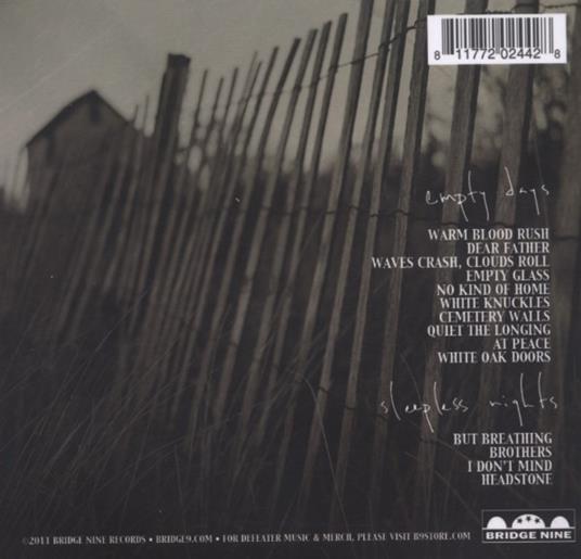 Empty Days & Sleepless Nights - CD Audio di Defeater - 2