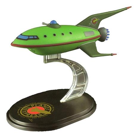 Futurama Q-Fig Mini Masters Replica Planet Express Ship LC Exclusive 12 cm