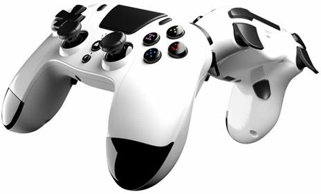 Gioteck VX4 Bianco Bluetooth Gamepad Analogico/Digitale PC, PlayStation 4, PlayStation 5
