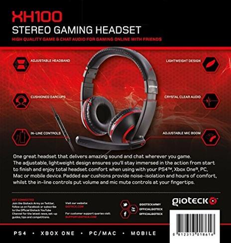 GIOTECK Cuffie Gaming Stereo XH-100 - 15