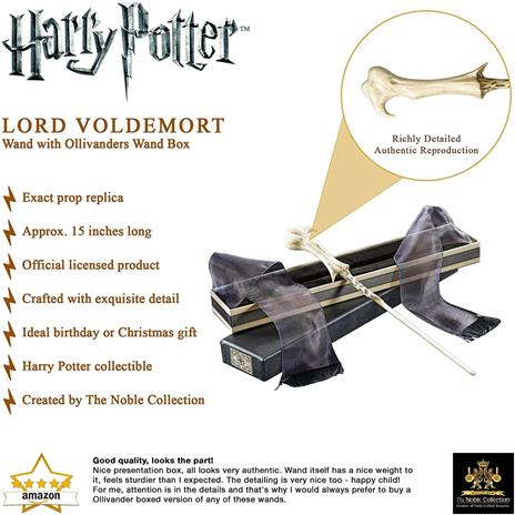 Harry Potter: Bacchetta Magica Deluxe di Voldemort - 4