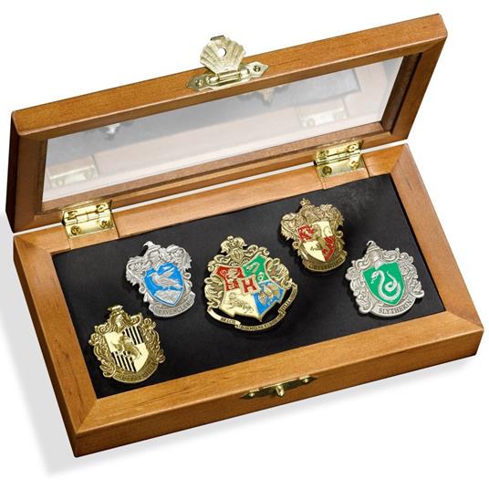 Harry Potter: Collezione 5 Spille Casate di Hogwarts - 4