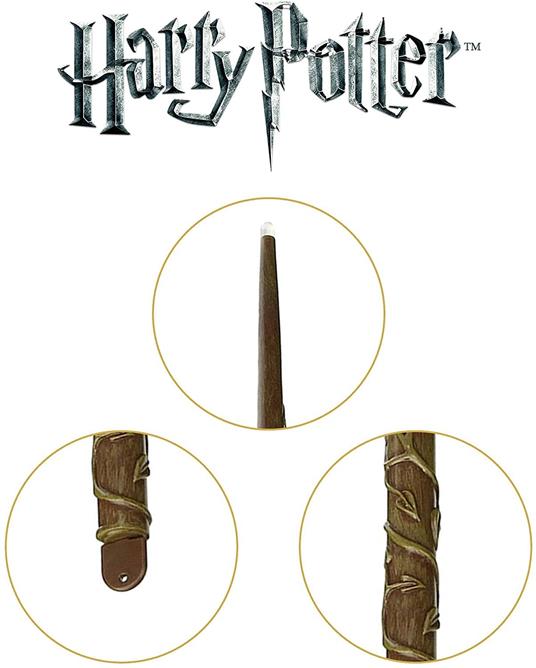 Harry Potter: Bacchetta Magica Punta Luminosa di Hermione Granger - 6
