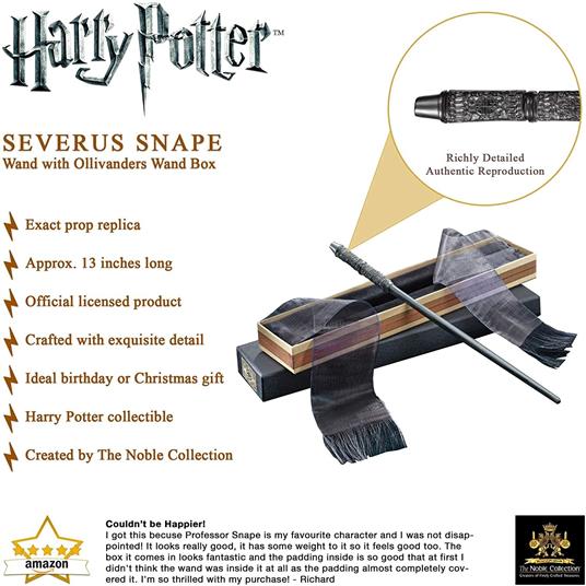 Harry Potter: Bacchetta Magica Deluxe di Severus Piton - 4