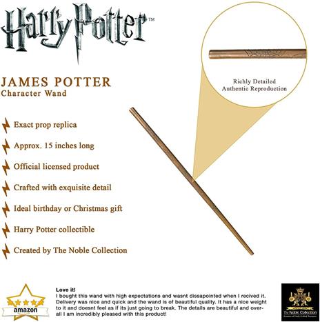 Harry Potter: Bacchetta Magica di James Potter - 4