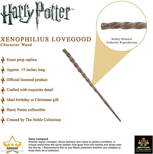 Harry Potter: Bacchetta Magica di Xenophilius Lovegood - 4