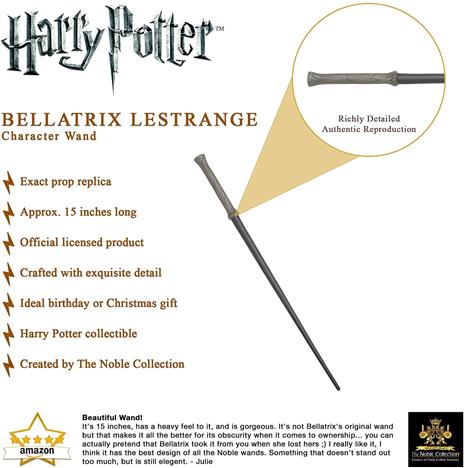 Harry Potter: Bacchetta Magica di Bellatrix Lestrange - 4