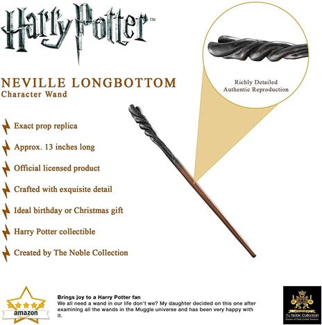 Harry Potter: Bacchetta Magica di Neville Paciock - 18