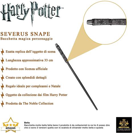 Harry Potter: Bacchetta Magica di Severus Piton - 4
