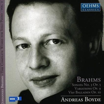 Complete Works For Solo Piano - CD Audio di Johannes Brahms