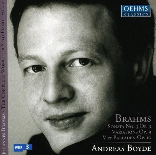 Complete Works For Solo Piano - CD Audio di Johannes Brahms