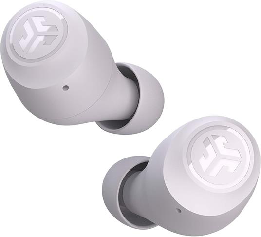 JLab Go Air Pop - Auricolari Wireless, cuffie wireless Bluetooth e custodia  di ricarica USB con doppia connessione, suono personalizzato EQ3 e misura  più piccola che mai - Lilla - JLab -