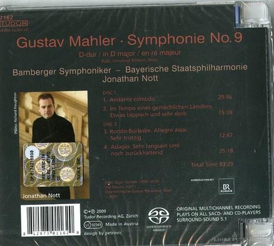 Sinfonia n.9 - SuperAudio CD ibrido di Gustav Mahler - 2