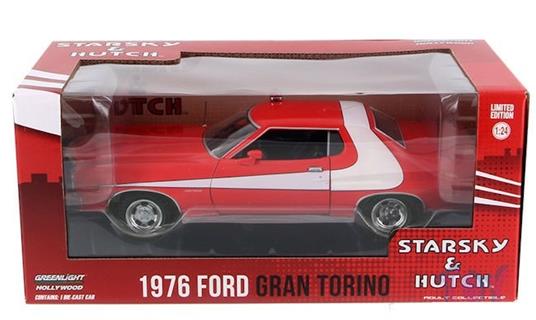 Greenlight Coll. Starsky & Hutch Diecast Model 1/24 1976 Gran Torino Ford - 4