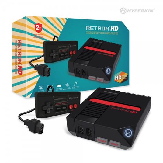 Hyperkin RetroN 1 HD Nero, Rosso