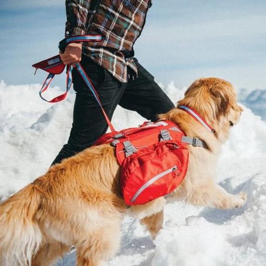 Kurgo Zaino per Cani Baxter Taglia L Rosso - 3