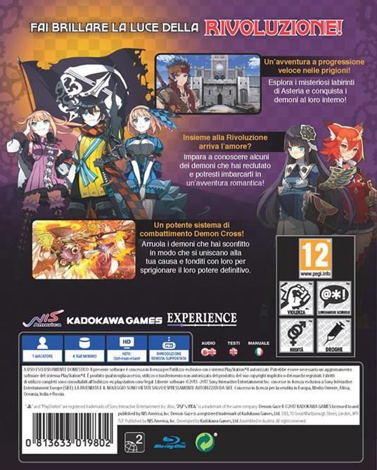 Demon Gaze II - PS4 - 2