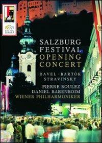 Salzburg Opening Concert 2008 (DVD) - DVD di Pierre Boulez,Daniel Barenboim,Maurice Ravel,Bela Bartok,Wiener Philharmoniker