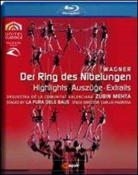 Richard Wagner. Der Ring des Nibelungen. Highlights (Blu-ray) - Blu-ray di Richard Wagner,Zubin Mehta