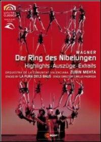 Richard Wagner. Der Ring des Nibelungen. Highlights (DVD) - DVD di Richard Wagner,Zubin Mehta