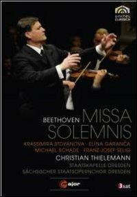 Ludwig van Beethoven. Missa Solemnis (DVD) - DVD di Ludwig van Beethoven,Christian Thielemann,Michael Schade,Elina Garanca,Krassimira Stoyanova