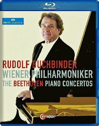 Ludwig van Beethoven. Piano Concertos Nos. 1-5 (Blu-ray) - Blu-ray di Ludwig van Beethoven,Rudolf Buchbinder,Wiener Philharmoniker