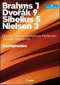 Brahms 1, Dvorak 9, Sibelius 5, Nielsen 3 (2 DVD) - DVD di Johannes Brahms,Antonin Dvorak,Jean Sibelius