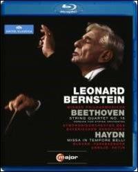 Leonard Bernstein conducts Beethoven & Haydn (Blu-ray) - Blu-ray di Leonard Bernstein,Brigitte Fassbaender,Judith Blegen,Wiener Philharmoniker