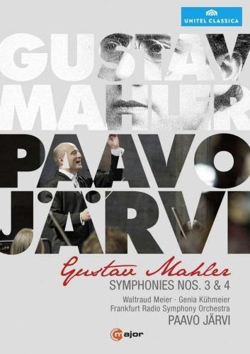 Gustav Mahler. Symphonies Nos. 3 & 4 (2 DVD) - DVD di Gustav Mahler,Waltraud Meier,Genia Kühmeier,Paavo Järvi