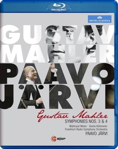 Gustav Mahler. Symphonies Nos. 3 & 4 (Blu-ray) - Blu-ray di Gustav Mahler,Waltraud Meier,Genia Kühmeier,Paavo Järvi