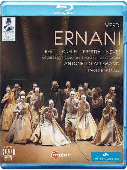 Giuseppe Verdi. Ernani (Blu-ray) - Blu-ray di Giuseppe Verdi,Antonello Allemandi,Marco Berti