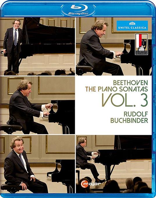 Beethoven. Sonate per pianoforte vol.3 (Blu-ray) - Blu-ray di Ludwig van Beethoven,Rudolf Buchbinder