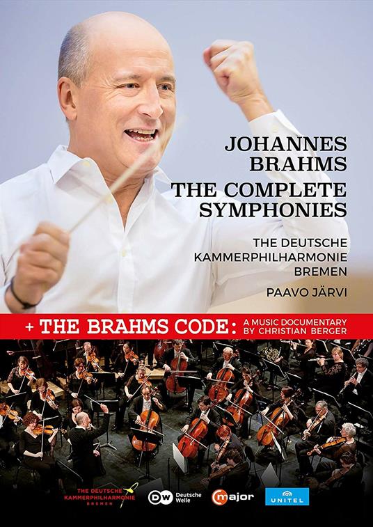 Sinfonie (integrale) (3 DVD) - DVD di Johannes Brahms,Paavo Järvi