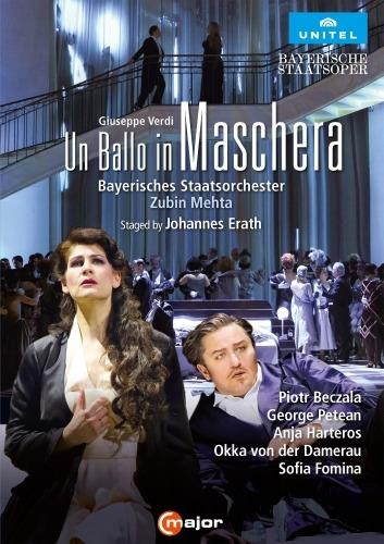 Verdi. Un ballo in maschera (DVD) - DVD di Giuseppe Verdi,Zubin Mehta,Anja Harteros,Piotr Beczala