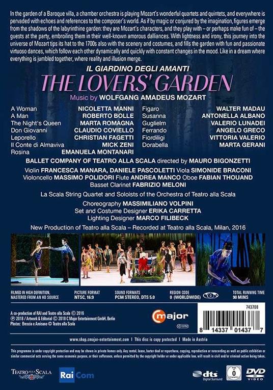 The Lover's Garden. Il Giardino degli amanti (DVD) - DVD - 2