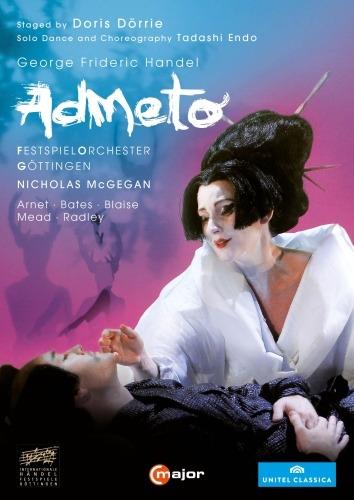 Georg Friedrich Handel. Admeto (2 DVD) - DVD di Georg Friedrich Händel,Nicholas McGegan,David Bates,Marie Arnet