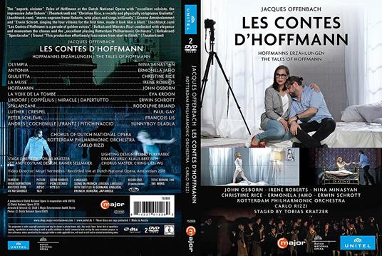 I racconti di Hoffman (Les Contes d'Hoffmann) - DVD di Jacques Offenbach - 2