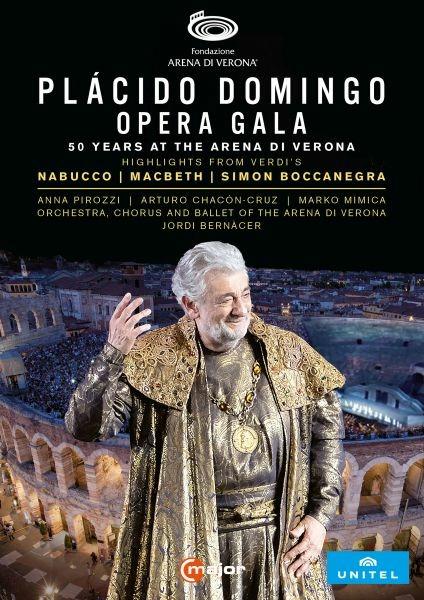 Opera Gala. 50 Years at the Arena di Verona (DVD) - DVD di Placido Domingo,Giuseppe Verdi